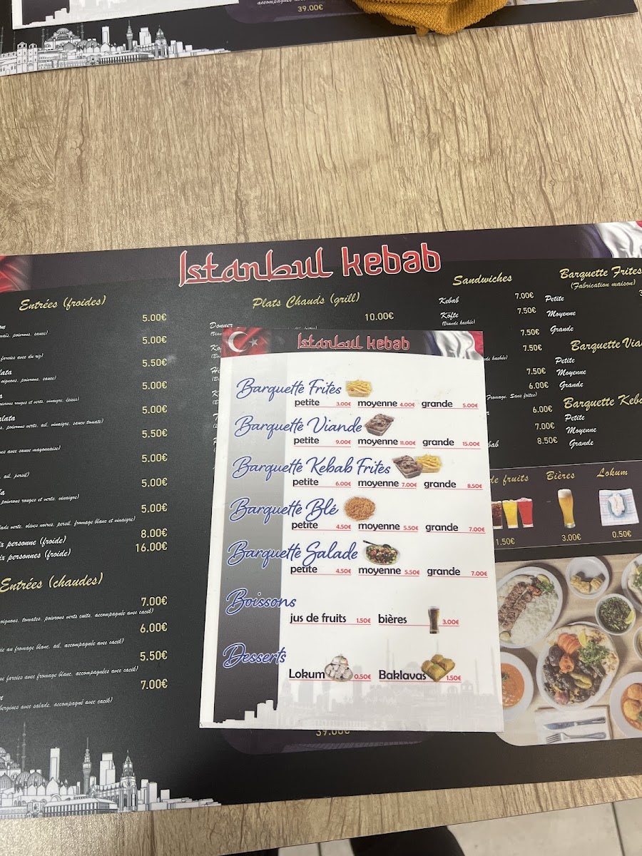 Menu L'istanbul Kebab-3